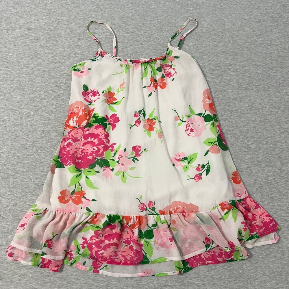 Abercrombie & Fitch Baby Doll Floral Mini Slip Dress Size Small Floral Feminine - Picture 2 of 12
